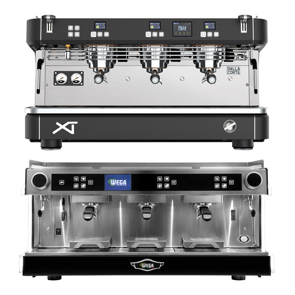 Еспресо кафе машини с мултибойлерна технология